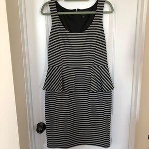 Ann Taylor peplum waist dress. EUC